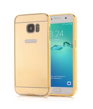 Aluminium Bumper für Samsung Galaxy A3 (2017) in Gold | Versandkostenfrei