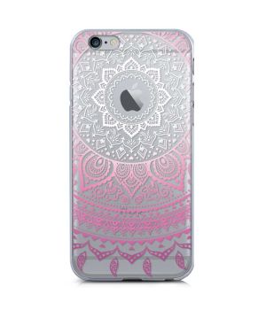 iPhone 6 Silikon Case Pink Mandala