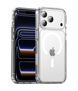 Durchsichtige Hülle für iPhone 17 Pro Max Case MagSafe kompatibel