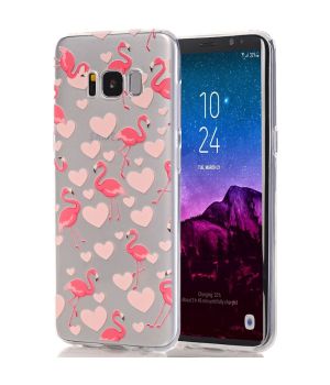 Silikon Hülle für Samsung Galaxy A5 2016 Hülle mit Flamingo | Versandkostenfrei