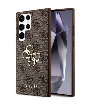 Guess Handyhülle für Samsung Galaxy S24 Ultra Case Braun