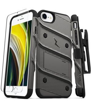Hülle für iPhone 8 Outdoor Case Grau