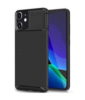 Carbon Case für iPhone 11 Handyhülle Schwarz