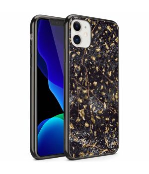 Handyhülle für iPhone 11 Cover Marmor Optik Schwarz