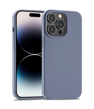 Handyhülle für Apple iPhone 14 Pro Max Silikon Case Lavendel