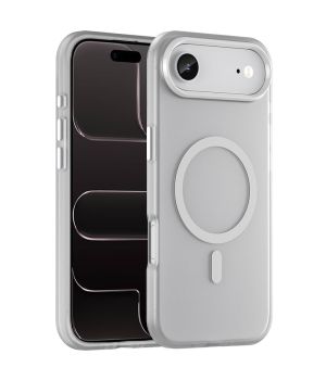 Handyhülle für iPhone 17 Air Case kompatibel mit MagSafe Matt Weiß