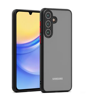Case für Samsung Galaxy A15 Hülle mit Kameraschutz Schwarz