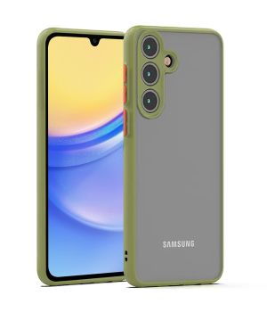 Case für Samsung Galaxy A15 Hülle mit Kameraschutz Grün