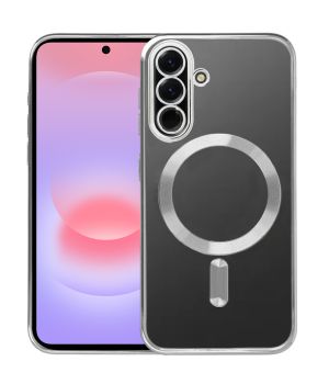 Handyhülle für Galaxy A37 (5G) mit Kameraschutz Silber