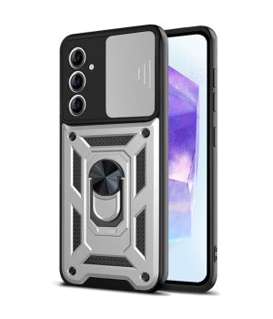 Handyhülle für Samsung Galaxy A55 5G Schutzhülle Silber