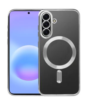 Handyhülle für Galaxy A57 (5G) mit Kameraschutz Silber