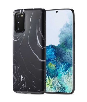 Handyhülle für Samsung Galaxy S20 Plus Handyhülle / Case in Marmor Optik Schwarz