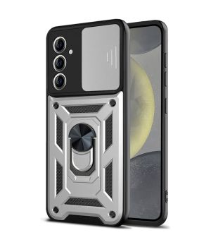 Handyhülle für Samsung Galaxy S24 Schutzhülle Silber