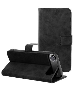 Handytasche für iPhone 17 Air Hülle Flipcase Schwarz
