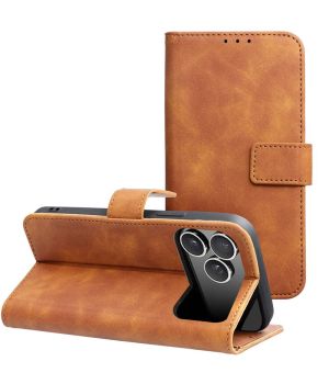 Handytasche für iPhone 17 Pro Max Hülle Flipcase Braun