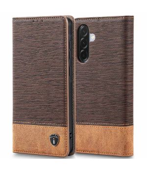 Handytasche für Samsung Galaxy A36 Hülle Braun