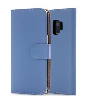 Bookcase für Samsung Galaxy S9 Blau