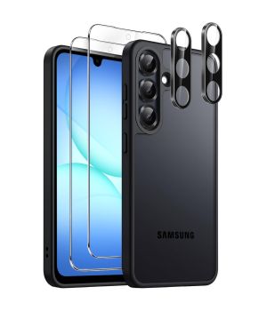 Hülle für Samsung Galaxy A17 5G mit Displayschutzglas und Kameraschutz