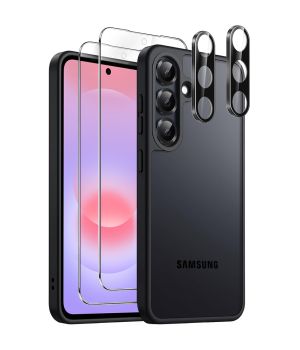 Hülle für Samsung Galaxy A37 (5G) mit Displayschutzglas und Kameraschutz