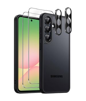 Hülle für Samsung Galaxy A57 (5G) mit Displayschutzglas und Kameraschutz