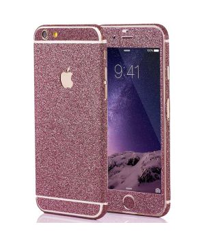 Glitzer Handyfolie für Apple iPhone 5 / 5s / SE in Pink