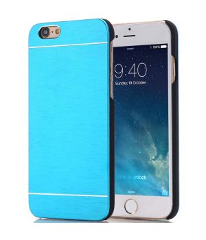 iPhone 6 Hülle Aluminium Case Blau