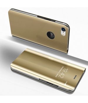 Handy Hülle für Apple iPhone 6 / 6s Clear View Flip Case - Gold