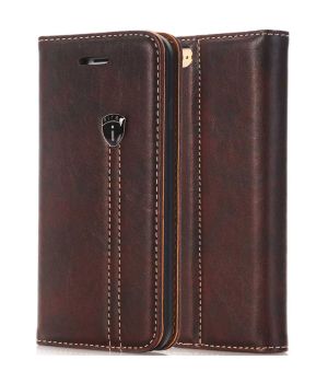 Handytasche für iPhone 6 / 6s in Kastanienbraun | handyhuellen-24.de