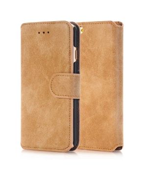 Handytasche iPhone 7 Plus Khaki | handyhuellen-24.de