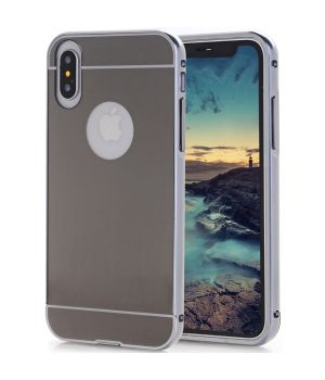 Spiegel Case für iPhone X Anthrazit | handyhuellen-24.de