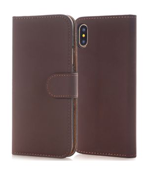 Etuie für Apple iPhone XS Braun | handyuellen-24.de