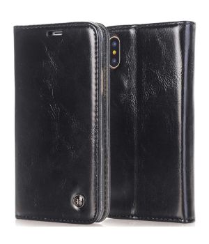 Fitsu Apple iPhone XS Wallet in Schwarz | handyhuellen-24.de