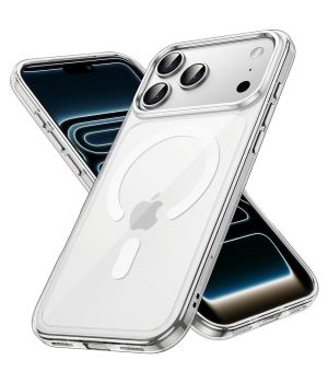 Durchsichtige Hülle für iPhone 17 Pro Max Case MagSafe kompatibel