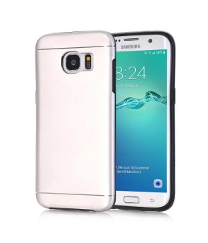 Alu Case für Samsung Galaxy S7 Edge in Silber | handyhuellen-24.de