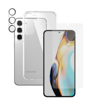 Panzerglass™ 3-in-1 Schutz-Set für Samsung Galaxy S23 Plus