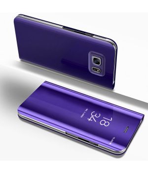 Clear View Flip Case für Samsung Galaxy S7 in Violett | Versandkostenfrei