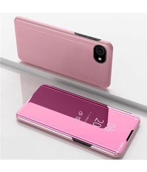 Spiegel Hülle für Apple iPhone 16e Handytasche Rosa