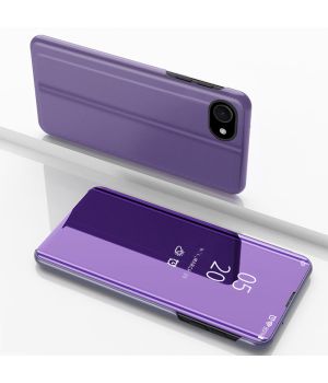 Spiegel Hülle für Apple iPhone 16e Handytasche Lila