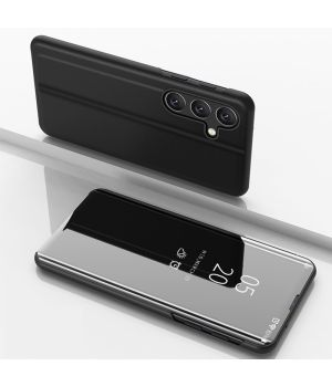 Spiegel Hülle für Samsung Galaxy S24 Plus - Schwarz