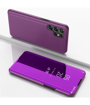 Handyhülle für Samsung Galaxy S26 Ultra Spiegel Flipcase Gold