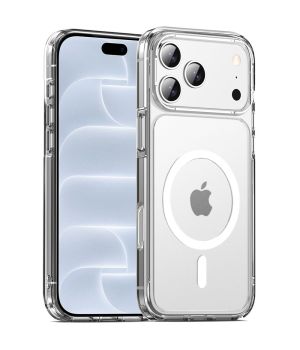 Durchsichtige Hülle für iPhone 18 Pro Case MagSafe kompatibel