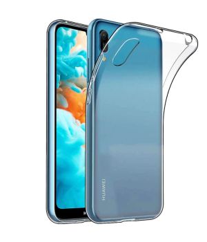 Transparente Silikon Hülle für Huawei Y6 2019 Ultra Kristallklar