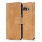 Flipcover für Samsung Galaxy A3 2017 in Khaki | Versandkostenfrei
