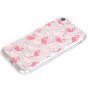 Silikon Hülle für iPhone 8 - Rosa Flamingo