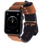 FITSU Armband für Apple Watch 42/44 mm - Dunkelbraun