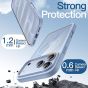MagSafe Hülle für iPhone 18 Pro - Hellblau Transparent