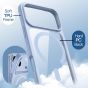 MagSafe Hülle für iPhone 18 Pro Max - Hellblau Transparent
