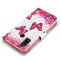 3D Tasche für Huawei P Smart 2020 - Schmetterling