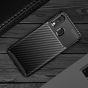 Carbon Hülle für Samsung Galaxy A40 - Schwarz
