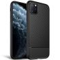 Carbon Handyhülle für iPhone 11 Pro Max Schwarz